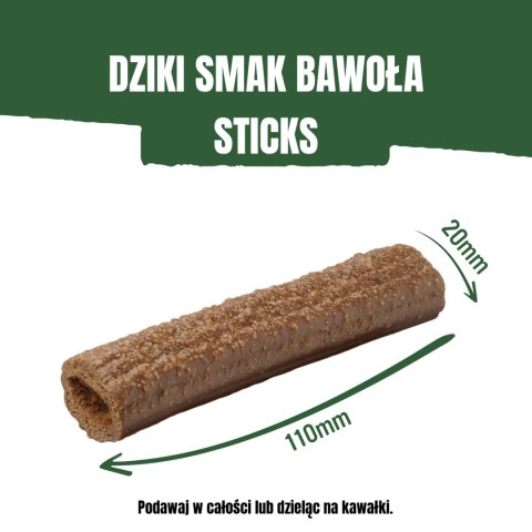 Purini Adventuros Sticks Karma dla psów Dziki Smak Bawoła 120g ADVENTUROS