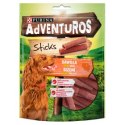 Purini Adventuros Sticks Karma dla psów Dziki Smak Bawoła 120g ADVENTUROS