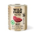 Wild Farm Pate Beef 800g - Mokra Karma z Wołowiną dla Psów Wild Farm