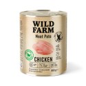 Wild Farm Pate Karma Mokra Dla Psa Z Kurczakiem Bezglutenowa 800g Wild Farm