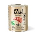 Wild Farm Pate Pork 800g - Mokra Karma z Wieprzowiną dla Psów Wild Farm