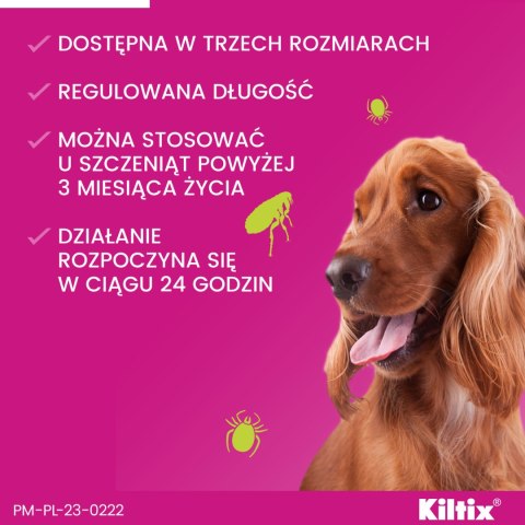 Bayer Kiltix Obroża Na Kleszcze I Pchły Dla Psa 53cm Bayer