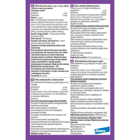 Bayer Kiltix Obroża Na Kleszcze I Pchły Dla Psa 70cm Bayer