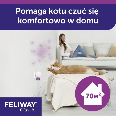 Ceva Animal Health Polska Sp. Z O.o Feliway Classic Wkład Dyfuzora 48ml Ceva Animal Health Polska Sp. z o.o.