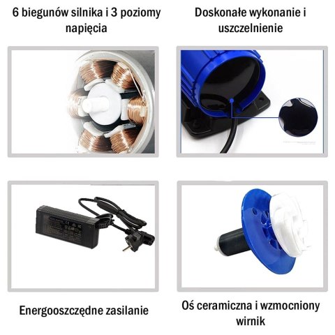 Hsbao SWD-4000 - pompa z kontrolerem (max 4000l/h) Hsbao