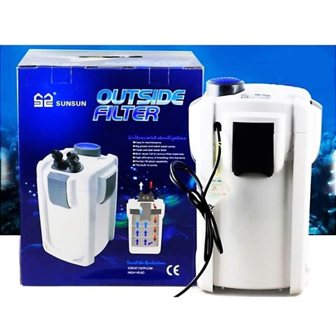 SunSun Health Water UV-C 4 - filtr kubełkowy 2000l/h z lampą UV SunSun
