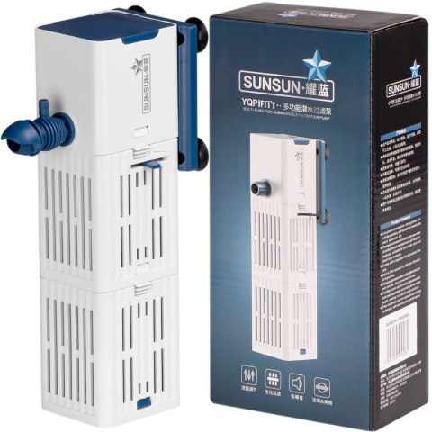 SunSun YQP-500F - filtr wewnętrzny z regulacją mocy 500l/h SunSun