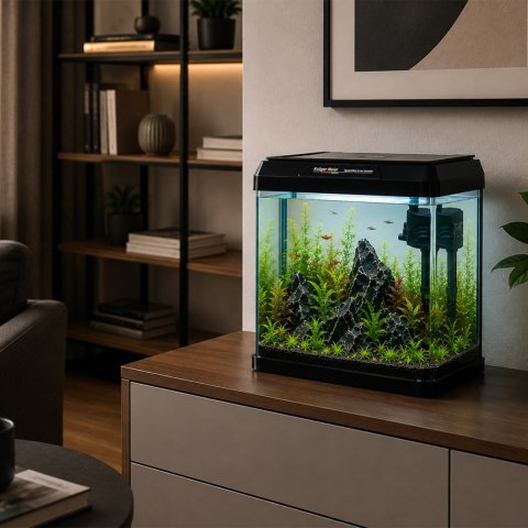 Kruger Meier Como Aquarium 7l - akwarium zestaw czarny Kruger Meier