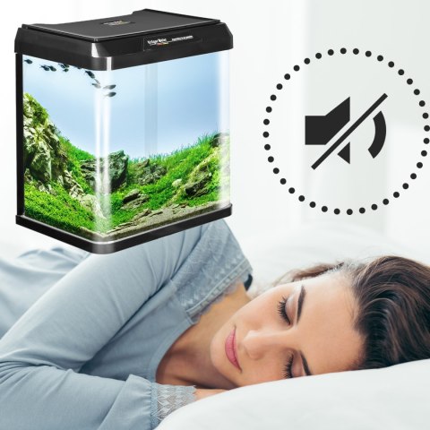 Kruger Meier Como Aquarium 7l - akwarium zestaw czarny Kruger Meier