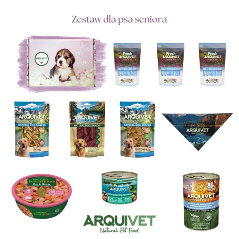 ARQUIVET - Zestaw premium dla psa seniora #1 Arquivet Fresh