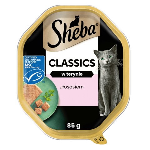 Sheba Classics Z Łososiem 85g Sheba
