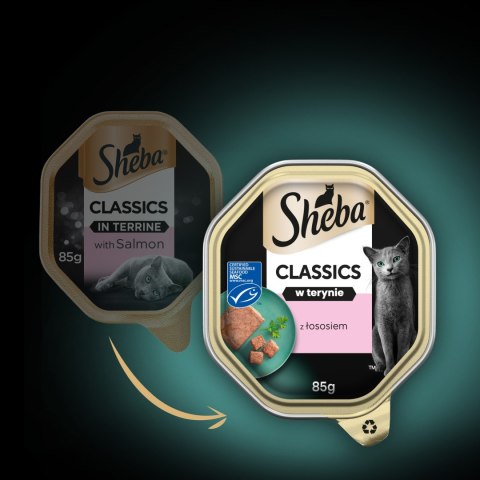 Sheba Classics Z Łososiem 85g Sheba