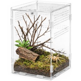 Terrario MicroAir Hab - terrarium akrylowe 12x12x20cm Terrario