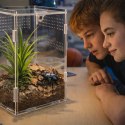 Terrario MicroAir Hab - terrarium akrylowe 12x12x20cm Terrario