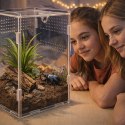 Terrario MicroAir Hab - terrarium akrylowe 12x12x20cm Terrario