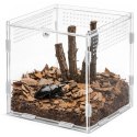Terrario MicroAir Hab - terrarium akrylowe 15x15x15cm Terrario