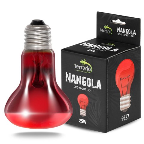 Terrario Nangola Red Night Light - żarówka podczerwona 25W Terrario