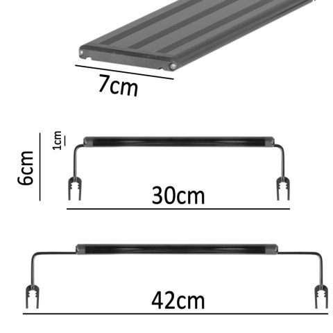 Terrario ReptoRay 10W - lampa LED do terrarium 45cm Terrario