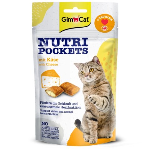 GimCat Nutri Pockets Cheese - kocie przysmaki na oczy i serce Gimdog / Gimcat