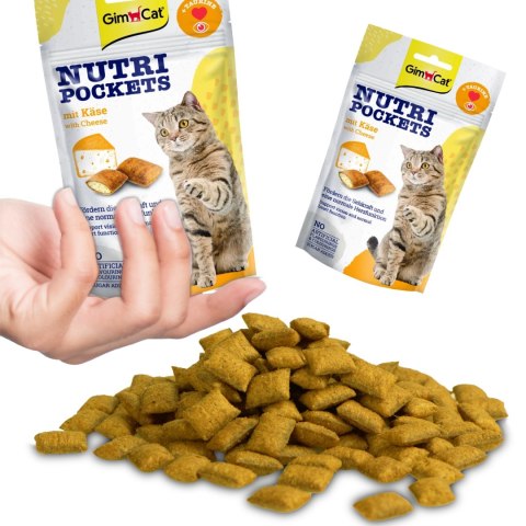 GimCat Nutri Pockets Cheese - kocie przysmaki na oczy i serce Gimdog / Gimcat