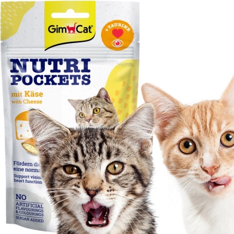 GimCat Nutri Pockets Cheese - kocie przysmaki na oczy i serce Gimdog / Gimcat