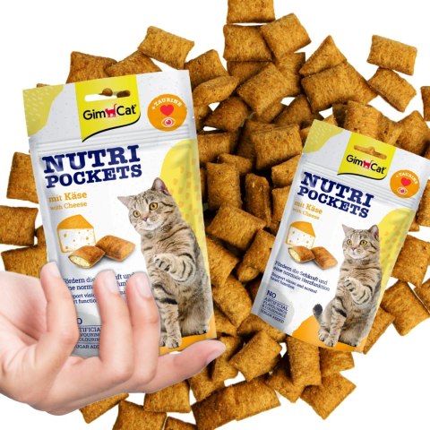 GimCat Nutri Pockets Cheese - kocie przysmaki na oczy i serce Gimdog / Gimcat