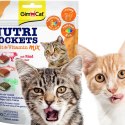 GimCat Nutri Pockets Malt MIX - kocie przysmaki na kłaczki i stawy 150g Gimdog / Gimcat