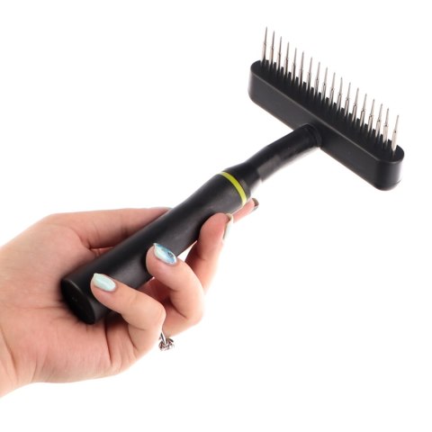 Groom Dog Anti-Tangle Rake - profesjonalne zgrzebło dla psa Happypet