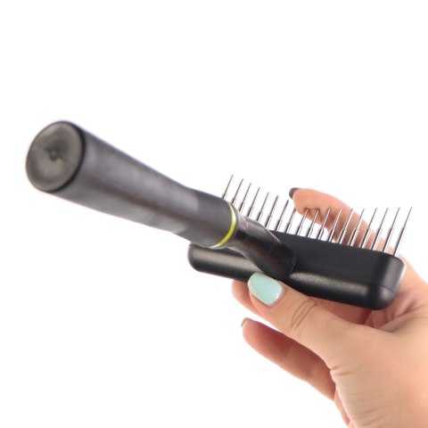 Groom Dog Anti-Tangle Rake - profesjonalne zgrzebło dla psa Happypet