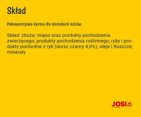 JosiCat Josera Crispy Duck 650g JosiCat