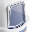 Stefanplast Kuweta Super Queen XXL z Filtrem Biało-Szara 71x55x46,5 cm Stefanplast