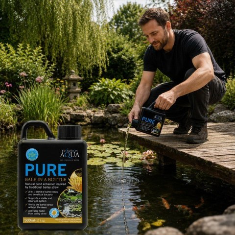 Evolution Aqua PURE Bale In A Bottle 500ml - preparat do oczek wodnych Evolution