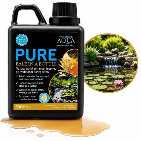 Evolution Aqua PURE Bale In A Bottle 500ml - preparat do oczek wodnych Evolution