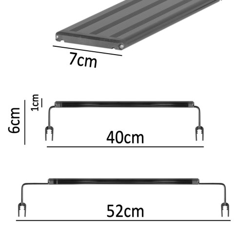 Terrario ReptoRay 12W - lampa LED do terrarium 50cm Terrario