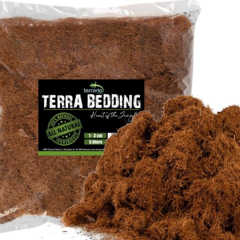 Terrario Terra Bedding 5l - podłoże z włokien kokosa 1-3cm Terrario