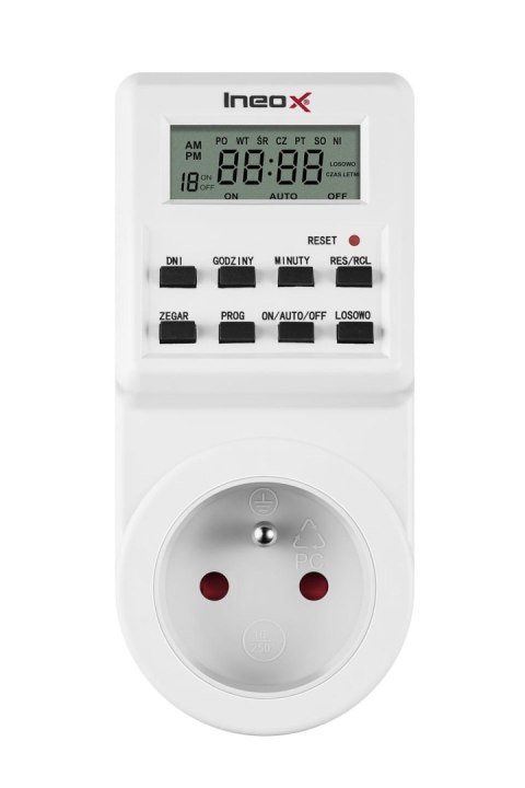 Ineox PC-01 - programator elektroniczny LCD Inny