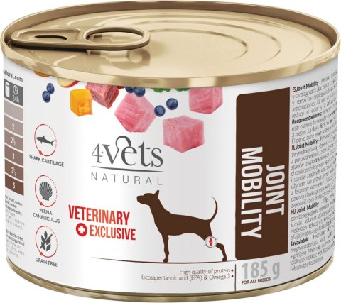 4Vets Dog Joint Mobility 185g 4Vets Natural