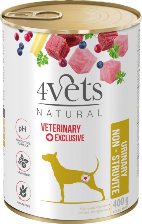 4Vets Dog Urinary Non-struvite 400g 4Vets Natural
