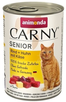 ANIMONDA Cat Carny Senior Wołowina, Kurczak, Ser 400g Animonda