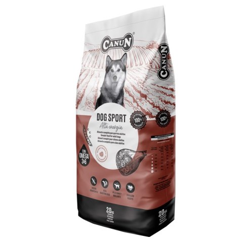 Canun Dog Sport Karma Sucha Dla Psów Sportowych Wołowina 20kg Canun