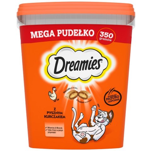 Dreamies Przysmak Dla Kotów Kurczak Mega Pudełko 350g Dreamies