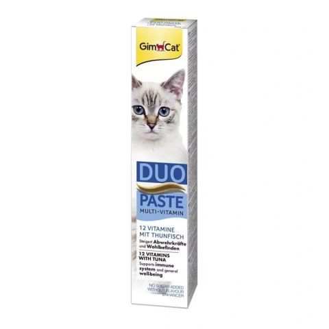 Gimcat Multi Vitamin Duo Pasta Z Tuńczykiem Dla Kota 50g Gimborn