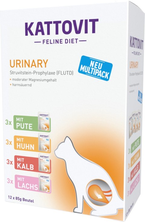 Kattovit Multipack Urinary 12 X 85 G Kattovit