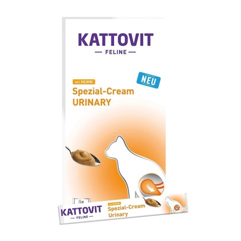 Kattovit Pasta Urinary Cream z kurczakiem 6x15g Kattovit