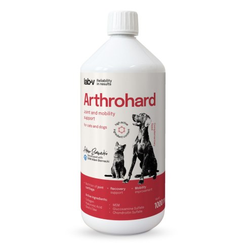 LAB-V Arthrohard Preparat Na Wsparcie Stawów Dla Psa I Kota 1000 Ml LAB-V