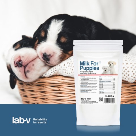 Lab-v Milk For Puppies-mleko dla szczeniąt 200g LAB-V