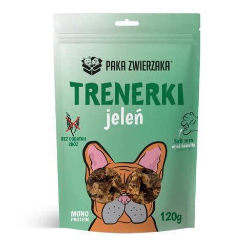 Paka Zwierzaka Trenerki Przysmak Dla Psów Jeleń 120g Paka Zwierzaka
