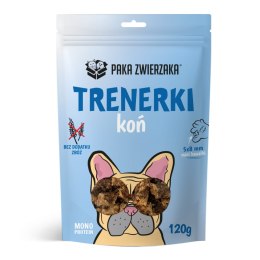 Paka Zwierzaka Trenerki Przysmak Dla Psów Konina 120g Paka Zwierzaka
