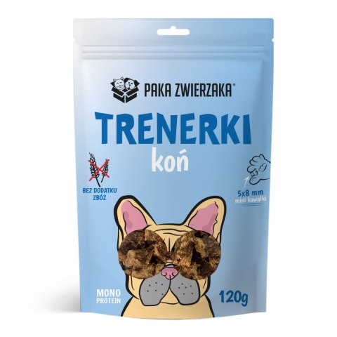 Paka Zwierzaka Trenerki Przysmak Dla Psów Konina 120g Paka Zwierzaka