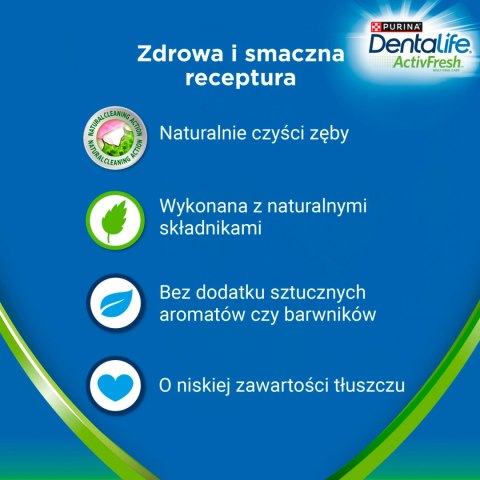 Purina Dentalife Activefresh Przysmak Dla Psa 142g 4 Sztuki Purina